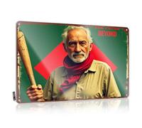 CTDF Man Cave Accessories And Decor Vintage Baseball Legend: The Peace Beyond Tin Sign Vintage Bar Decor Coffee Sign Decor(30X40CM)
