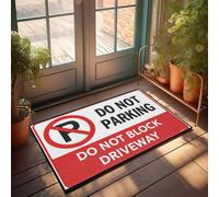 CTDF Outdoor Door Mats For Home Entrance No Parking: Keep Driveway Clear Doormat Funny Bar Decor Fall Outside Door Mats(40X60CM)