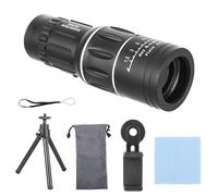 CTDMJ 12x52 Monocular Telescope High Power, Monoculars for Adults with BAK4 Prisms, FMC Lens, Upgraded Tripod, Cell Phone Holder, Compact Waterproof Monocular for Birdwatching,Hiking,Camping