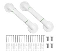 CTDMJ 30CM Bath Grab Rails 2PCS, Anti-Slip Grip and Luminous Safety Circles, Stainless Steel Bath Handle