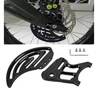 CTDOESO CNC 6061 Aluminium Billet Rear Sprocket Protective Cover Rear Disk Guards Rotor Adapter Brake Caliper Protector for Sur-Ron MX and X Bike and for Segway X260 (Black)