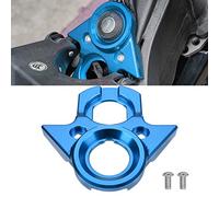 CTDOESO Dirt Bike Ignition Switch Key Ring Circle Cover Trim, Key Version Ignition Switch Cover Motorcycle Ignition Mount Plate for Sur Ron Light Bee for Surron for Sur-Ron S/X160/X260 (Blue)
