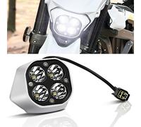 CTDOESO Upgraded Front Headlight with Cover for Sur Ron Ultra Bee 2022 2023,Motorcycle Headlamp Bright Lamp with Switch Shroud Protector Head Light Assemblies,Plug N Play