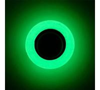 CTDWNT Glow in The Dark Tape,10FT x 0.5 Inch Long-Lasting Bright Fluorescent Glow Tape,Luminescent Emergency Tape Safety Egress Markers Stairs,Walls,Steps,Exit Sign,Strong Adhesive(10FT x 0.4 Inch)