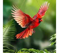 CTDWNT Hummingbird Stained Glass Suncatcher,Bird Sun Catchers Indoor Window,Hummingbird Kingfisher Double Side Glass Panel Window Hanging Decor,Acrylic Birds on Branch Gifts for Bird Lovers