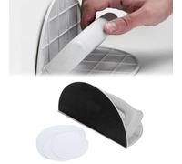 CTDWNT Multifunctional Semi-Circular Angle Sanding Sandpaper Tool,Self-Adhesive Plastic High-Grade Handheld Micro Detail Sander Kit,90° Right Angle Design, Easy To Polish The Inner Corner Wall