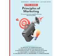 CTE-2100: Principles of Marketing: Full Workbook with Answer Keys & Lecture Notes (B&W) (CTE Business & Entrepreneurship)