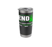 CTE Awareness Shirt - End Chronic Traumatic Encephalopathy Stainless Steel Insulated Tumbler