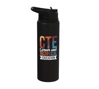 CTE Career and Technical Education Stainless Steel Insulated Water Bottle