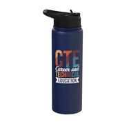 CTE Career and Technical Education Stainless Steel Insulated Water Bottle