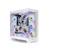 CTE E600 MX Snow Mid Tower E-ATX Case with Centralized Thermal Efficiency Design; Interchangeable Mesh & TG Front Panel; 3Way VGA Mounting Bracket; 400mm PCIe4 Riser Cable Included; CA-1Y3-00M6WN-00