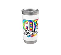 CTE Squad Tie Dye Back to School Career Technical Education Stainless Steel Insulated Tumbler