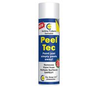 CTEC Peel Tec - Don’t Burn It. Peel It - Paint Remover & Stripper - Peels Paint from Wood, Metal & Other Materials - Aerosol Spray - 500ml