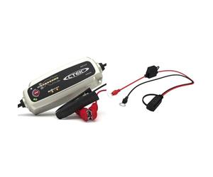 CTEK Battery Charger with Automatic Temperature Compensation, Black & 56-629 Indicator Eyelet M6: LED Indicator for Battery Charge Levels