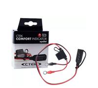 CTEK battery charger comfort connect lead with LED status monitor & M8 terminals