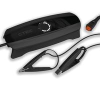 CTEK CS ONE, Battery Charger 12V, Smart Battery Charger, Motorcycle And Car Charger, Battery Maintainer With Adaptive Charging, App, Reconditioning, Wake Up And Supply Mode And Polarity Free Clamps