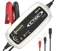 CTEK Multi MXS 10 10A 12V 8-Stage Battery Charger Conditioner, Sky, Black