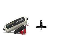 CTEK MXS 3.8 Multi Functional 7-stage battery charger 3.8 A & 40-006 Mounting Bracket for Chargers, 3.8-5.0 A - Black