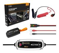 CTEK MXS 5.0 Battery Charger with Automatic Temperature Compensation, Black