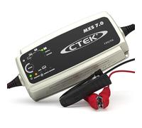 CTEK MXS 7.0 Fully Automatic Battery Charger (Charges, Maintains and Reconditions Car, Caravan & Motorhome batteries) 12V, 7 Amp - UK Plug, Black