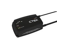 CTEK PRO25SE, Professional 25A, 12V Battery Charger and Power Supply, Battery Tender Charger, Battery Maintainer, 12V Lithium Ion Battery Charger with Reconditioning Mode and Battery Desulfator