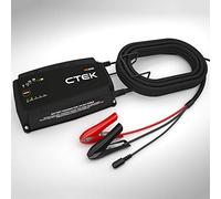 CTEK Pro25SE Professional 25A, 12V Battery Charger, Tender and Maintainer, Lithium Battery Charger, Desulphator, Black