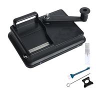 CTForest Cigarette Tamping Machine, Cigarette Tamping Machine of the Highest Class, for Cigarettes Diameter 8 mm Cigarette Machine, with Accessories, Men's Gift (Black)