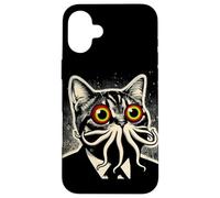 Cthulhu Cat Encounter Cosmic Mythos Feline Case for iPhone 16 Plus