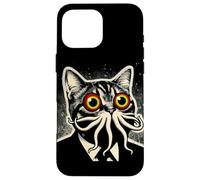 Cthulhu Cat Encounter Cosmic Mythos Feline Case for iPhone 16 Pro Max