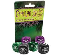 Cthulhu D6 Dice Set | Custom Dice, Perfect for use with Steve Jackson Games, DND, RPGs, Tabletop Games, and Role-Playing Adventures