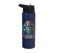 Cthulhu for President, Election 2024 Cosmic Horror Cthulhu Stainless Steel Insulated Water Bottle