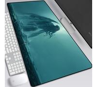 Cthulhu Game Mouse Pad, Large Non-Slip Rubber Base Mousepad, Desk Pad with Stitched Edges (26)