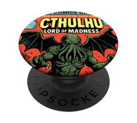 Cthulhu Lord of Madness, Vintage Comic Book Cover PopSockets Adhesive PopGrip