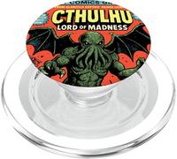 Cthulhu Lord of Madness, Vintage Comic Book Cover PopSockets PopGrip for MagSafe