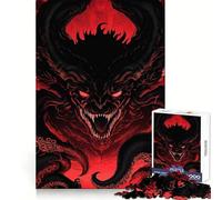 Cthulhu Mythos Creature 1000 Pieces Jigsaws Adults Puzzles Gifts Anxiety Relief Snug Connection Fun Hobby Wall Display (38x52cm)