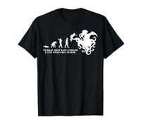 Cthulhu Mythos Evolution Theory Lovecraft Roleplay T-Shirt