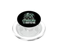 Cthulhu Obey The Great Old One Cosmic Horror Monster PopSockets PopGrip for MagSafe