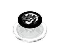 Cthulhu Playing Acoustic Guitar Cosmic Horror PopSockets PopGrip for MagSafe