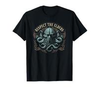 Cthulhu Respect The Elders, Cosmic Horror Cthulhu T-Shirt