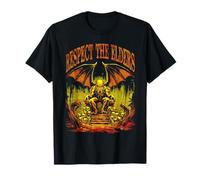 Cthulhu, Respect The Elders Gothic Daemonic Horror Cthulhu T-Shirt