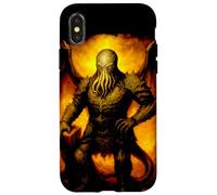 Cthulhu the Rlyehian, Lovecraftian Dark Fantasy Art Painting Case for iPhone X/XS