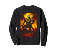 Cthulhu the Rlyehian, Lovecraftian Dark Fantasy Art Painting Sweatshirt