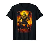 Cthulhu The Rlyehian, Lovecraftian Dark Fantasy Art Painting T-Shirt
