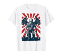 Cthulhu Tokyo Poster, Vintage Eldritch Cosmic Horror T-Shirt