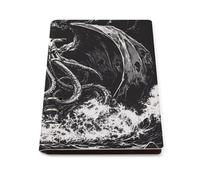 Cthulhuss Rising From The Ocean A5 Notebook Refillable 6 Ring Binder Note Book 90 Pages for Travel Journal