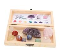 CTIRCHIU 1 Set Natural Crystal Raw Chakra Quartz Crystals Stones with Box for Geology Classrooms Mineral Rocks for Home Decor for DIY Projects
