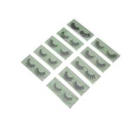CTIRCHIU 10 Pairs Mixed Styles False Eyelashes Natural Look Dramatic Volume Lightweight Makeup Lashes for Daily Life Parties Weddings Photography