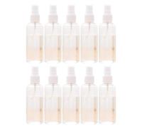 CTIRCHIU 10 Pcs Portable Refillable Fine Mist Spray Bottles for Travel, 30ml and 100ml Plastic Cosmetic Containers, Reusable and Safe for Cleaning Sprays and Essential Oils Outdoor
