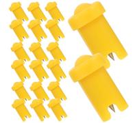 CTIRCHIU 100pcs Eyelash Glue Bottle Blocking Needle Pack for Eyelash Extensions Glue Application Includes Bottle Nozzle Tips and Replacement Pins for False