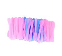 CTIRCHIU 100pcs Plastic Facial Mask Spatula Tool Mask Mixing Spoon for Skincare Application and Sampling Random Color
